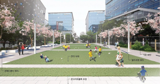 판교 콘텐츠 거리 조감도/사진제공=성남시